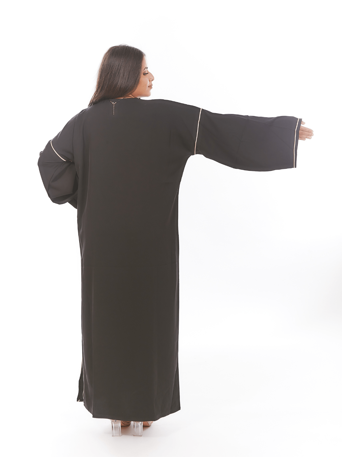 Abaya Afzim à broderie berbère