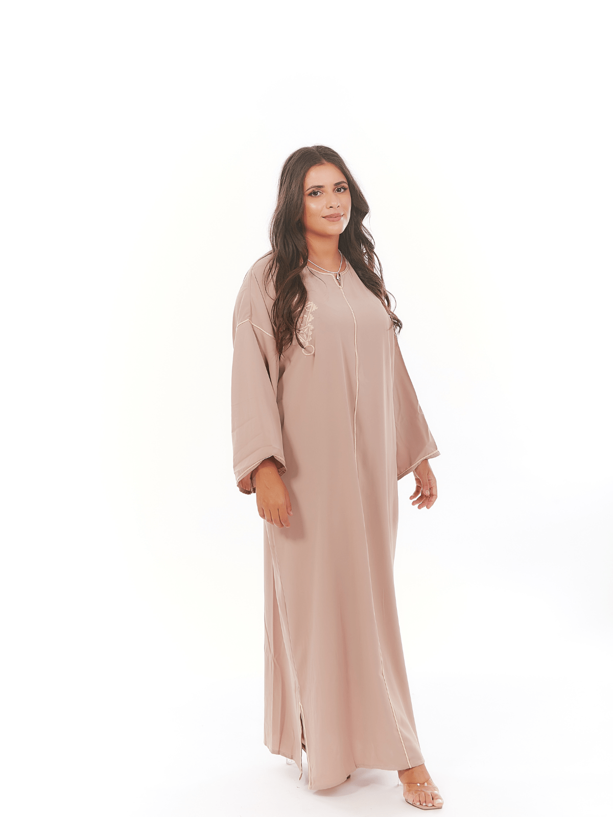 Abaya Afzim à broderie berbère