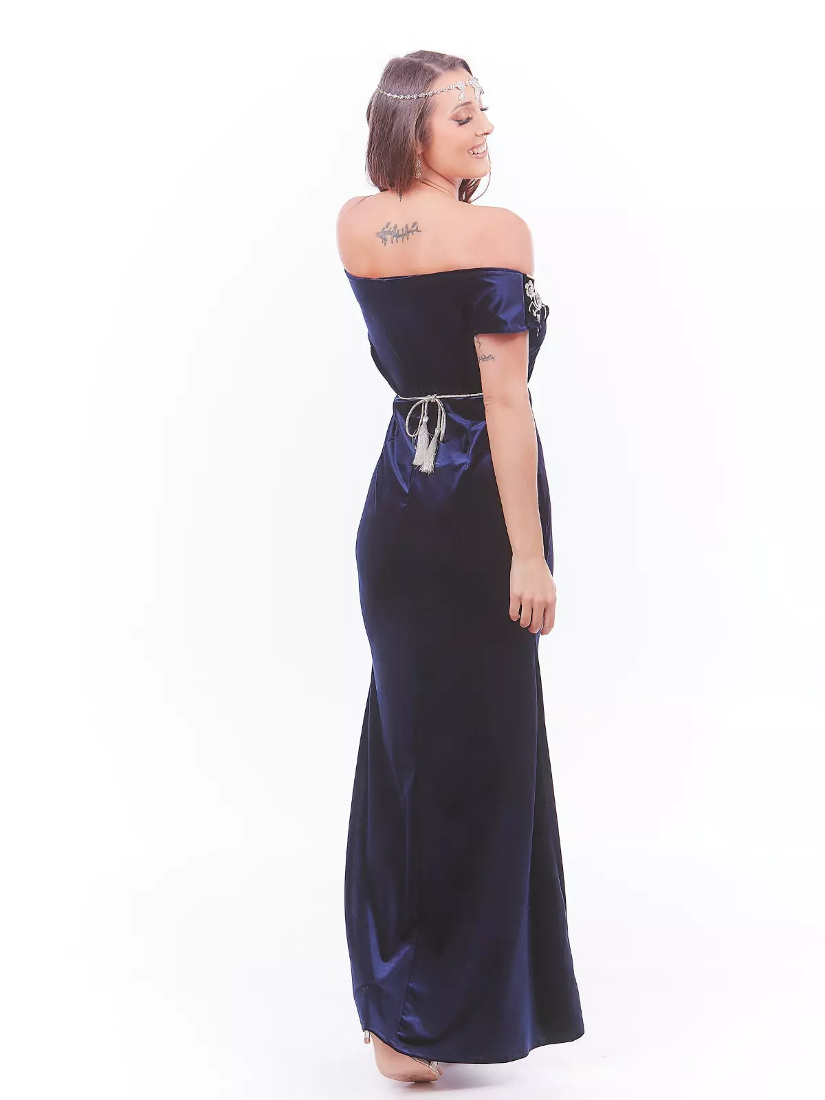 Robe Constantinoise traditionnelle bleue
