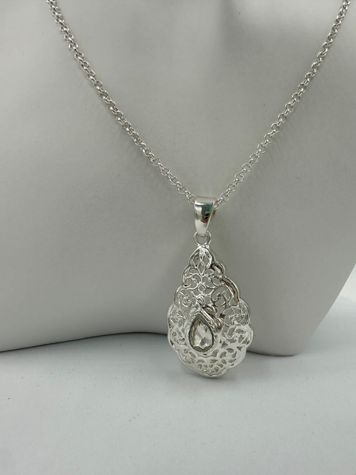 Collier traditionnel algérien Pierre colorée