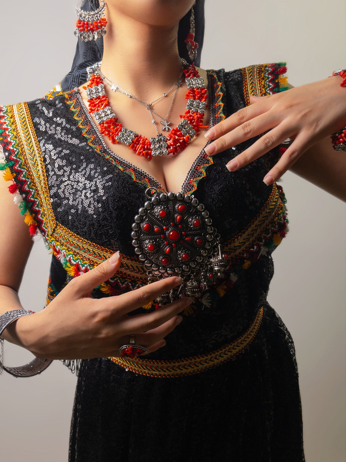 Robe Kabyle à sequins Tilleli
