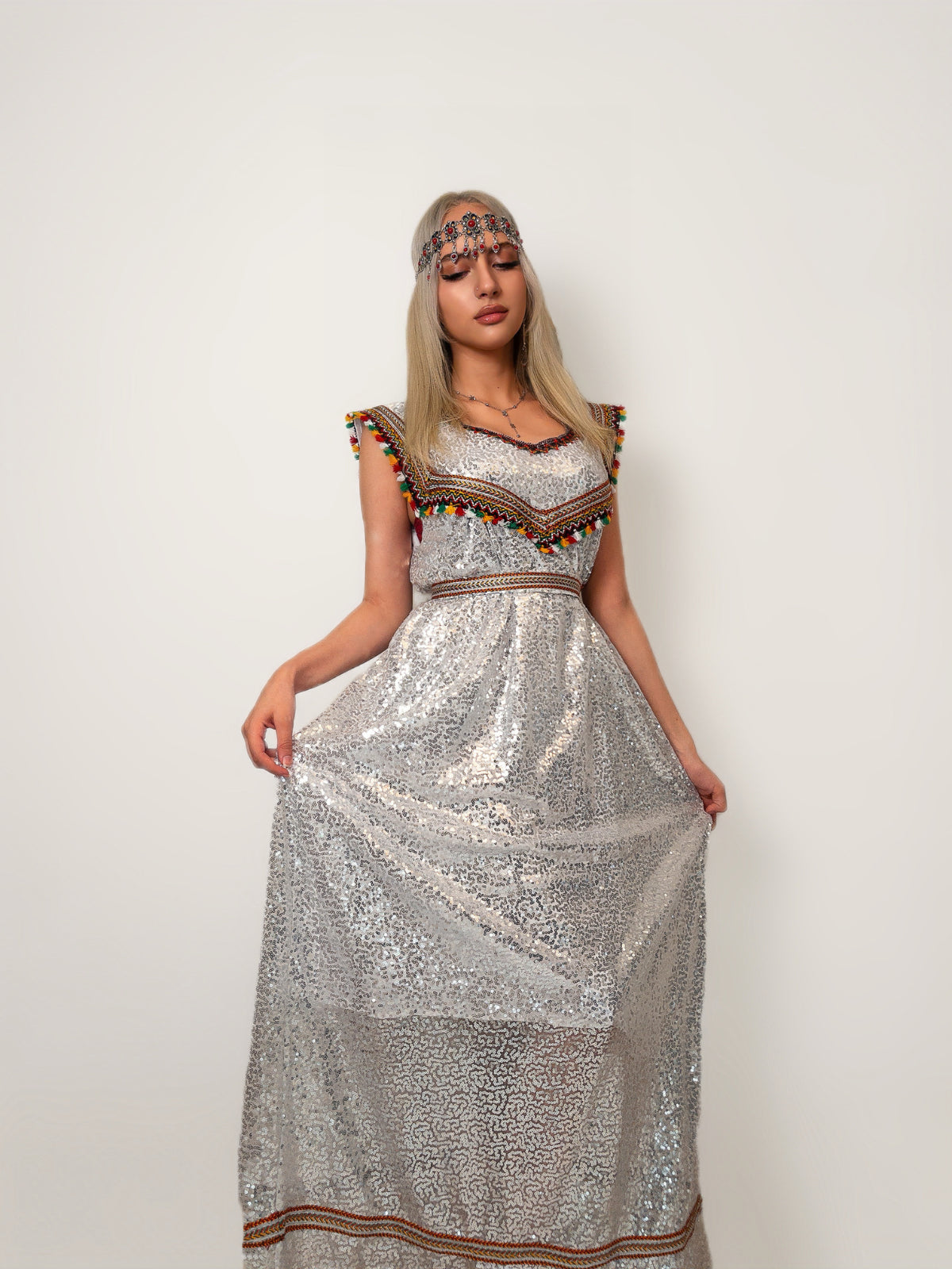 Robe Kabyle à sequins Tilleli