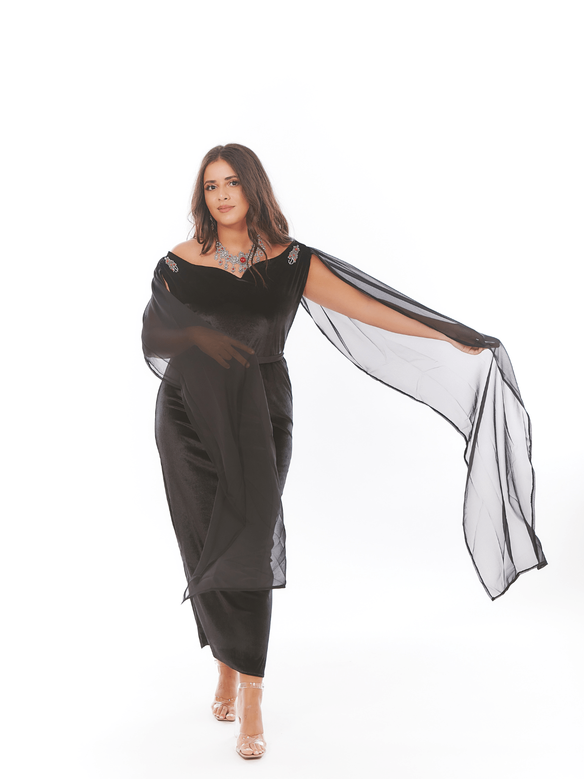 Robe Dihya 2 en 1 inspiration chaoui