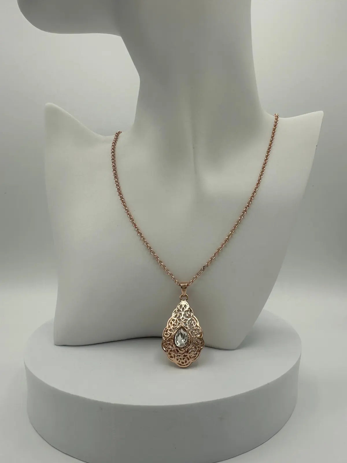 Collier traditionnel algérien Pierre colorée
