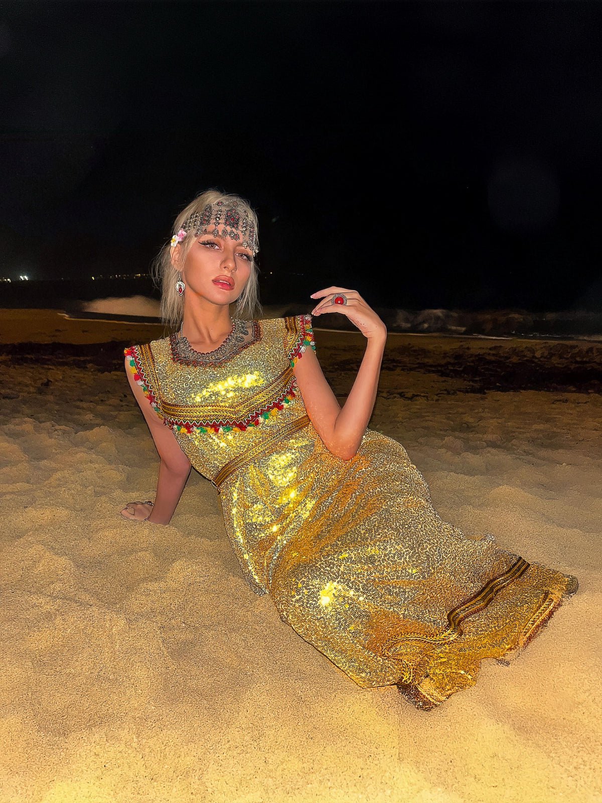 Robe Kabyle à sequins Tilleli