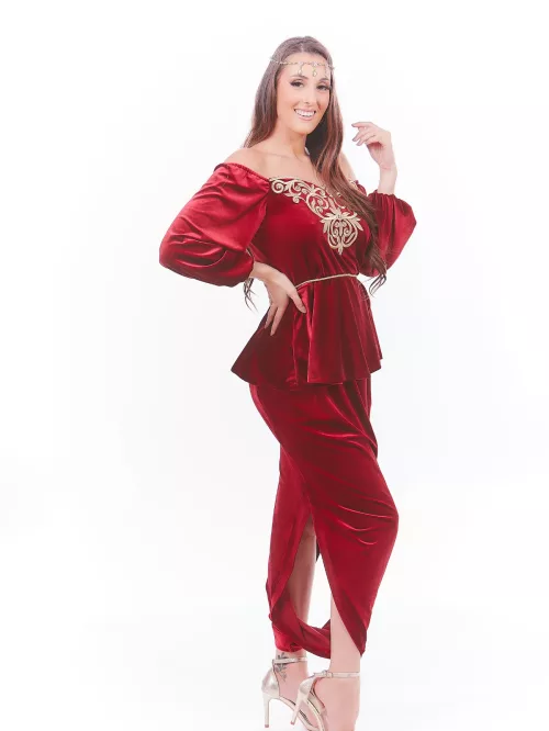 Ensemble traditionnel Karakou Velours